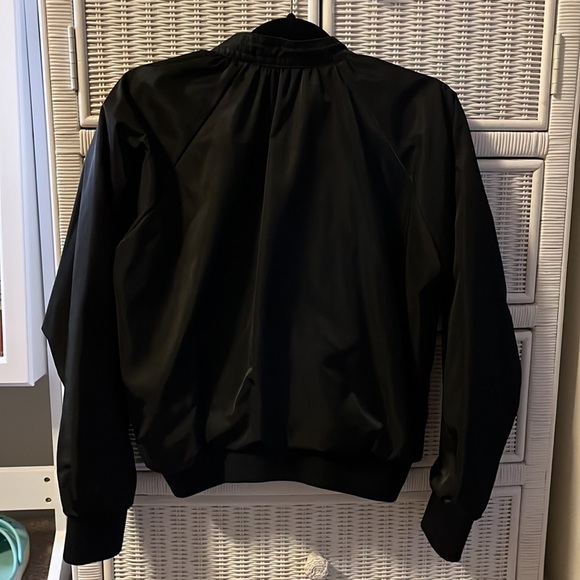 EUC Free People Black Bomber jacket 🖤 , size Small - Picture 2 of 8